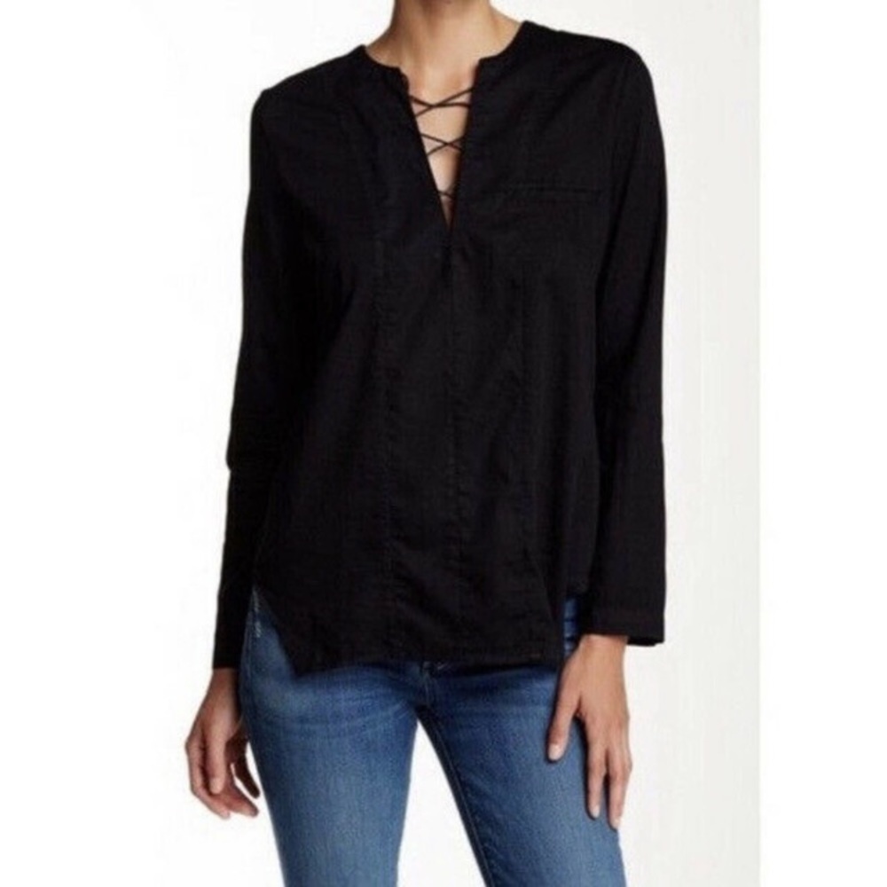 McGuire Black Blouse Shirt